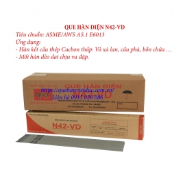 Que hàn điện N42 - VD 3.2mm