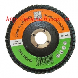 Nhám xếp A40 phi 100